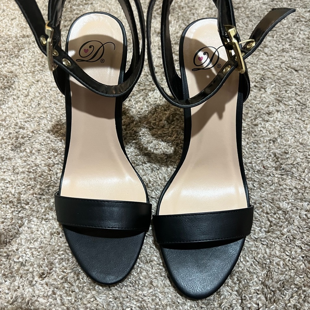 Elegant Black Women's heels